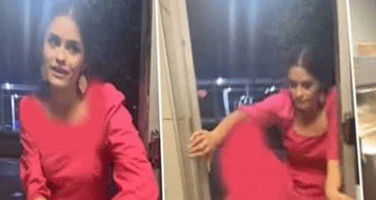 Woman Climbing Through Window Viral Video On Twitter